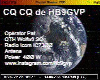 HB9GVP: 2020081414 de PI3DFT