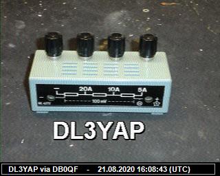 DL3YAP: 2020082116 de PI3DFT