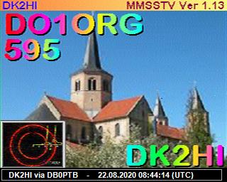 DK2HI: 2020082208 de PI3DFT