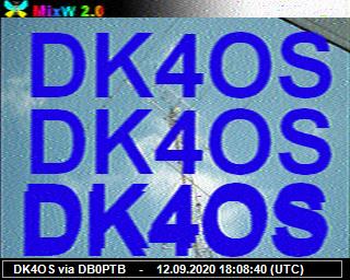 DK4OS: 2020091218 de PI3DFT