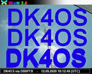 DK4OS: 2020091218 de PI3DFT