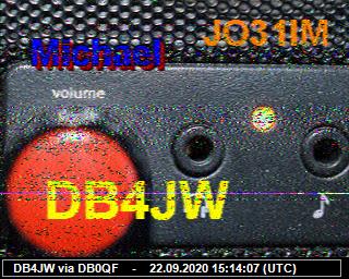 DB4JW: 2020092215 de PI3DFT