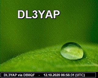 DL3YAP: 2020101206 de PI3DFT