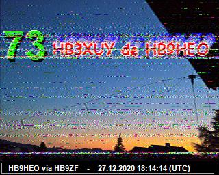 HB9HEO: 2020122718 de PI3DFT