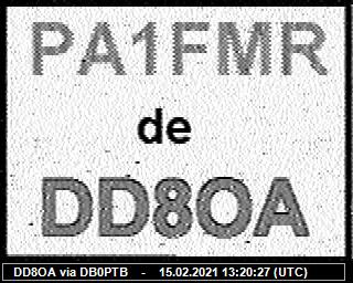 DD8OA: 2021021513 de PI3DFT