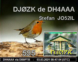 DH4AAA: 2021030308 de PI3DFT