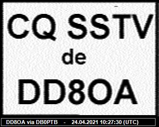 DD8OA: 2021042410 de PI3DFT