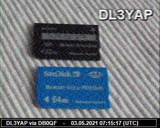 DL3YAP: 2021050307 de PI3DFT